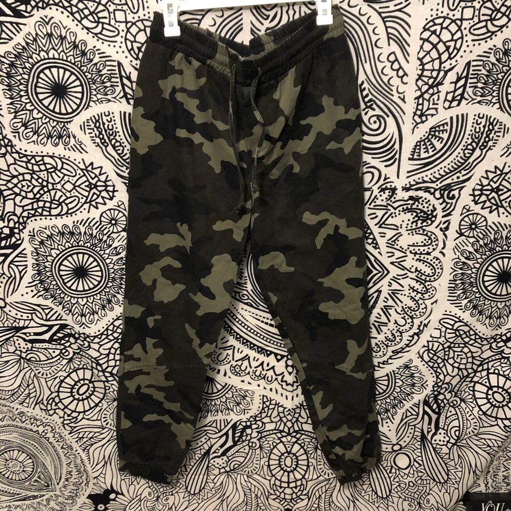 Camo joggers